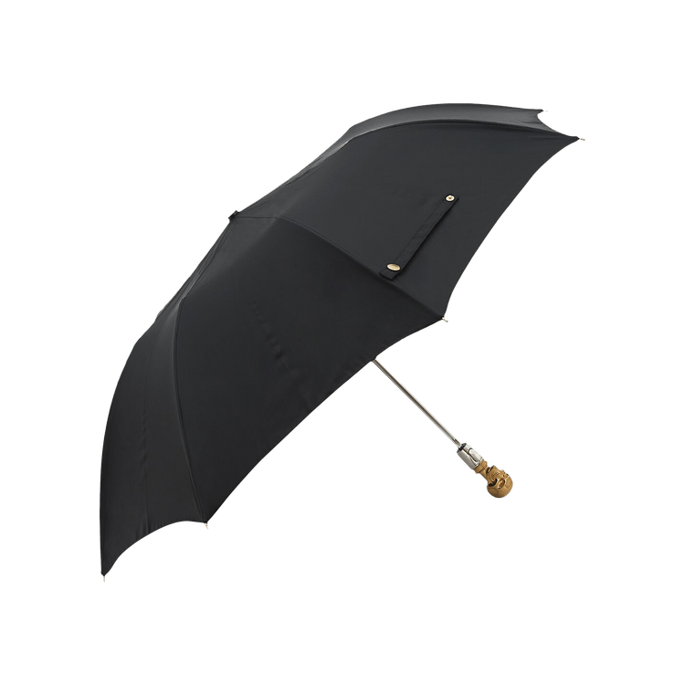 Buy Alexander McQueen Skull Folded Umbrella 'Black