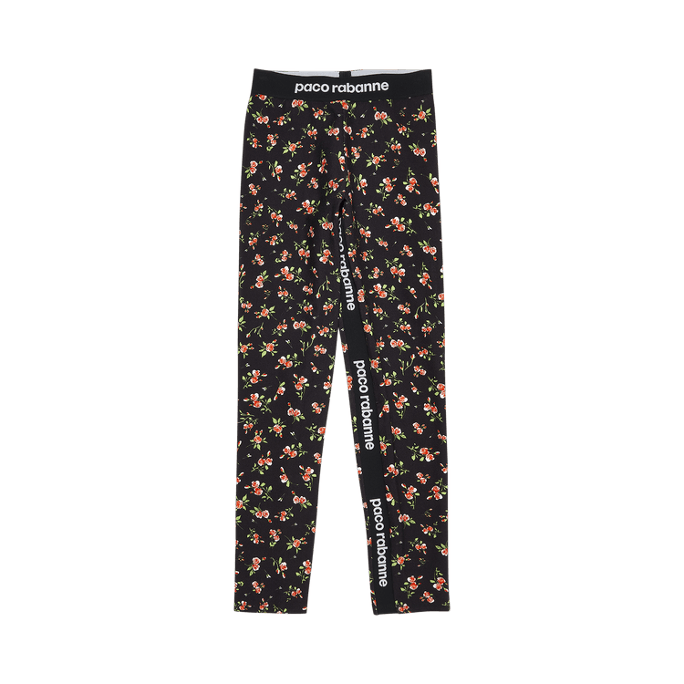 Buy Paco Rabanne Pant 'Black/Pluie De Roses