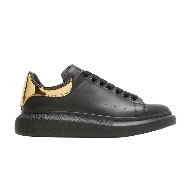 Alexander Mcqueen Oversized Sneaker Black Gold Culture Circle