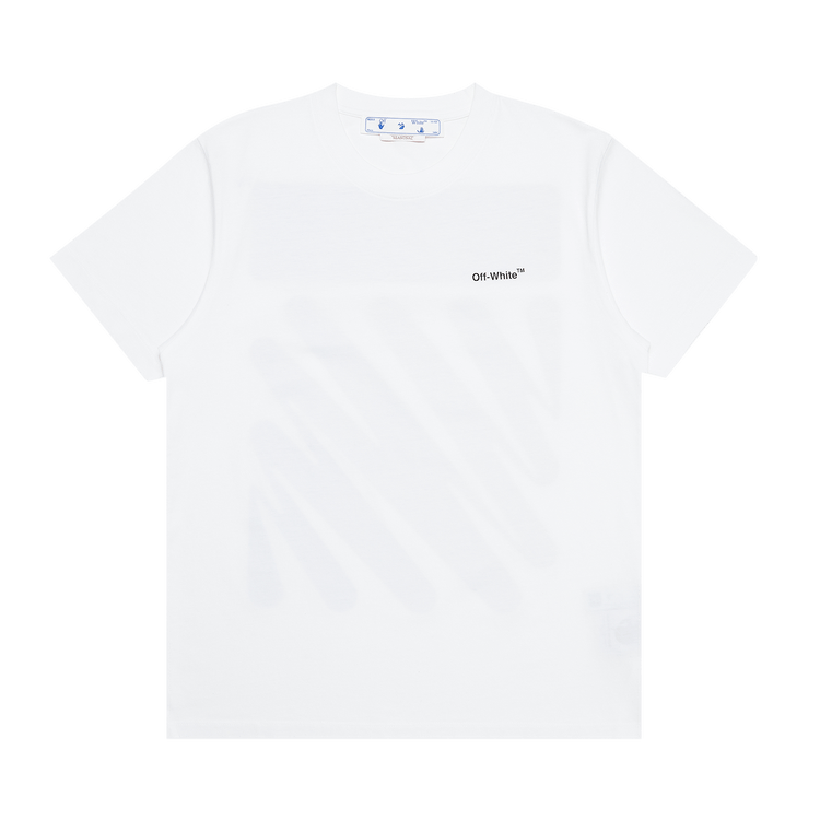 Buy Off-White Wave Diag Slim Short-Sleeve Tee 'White/Black