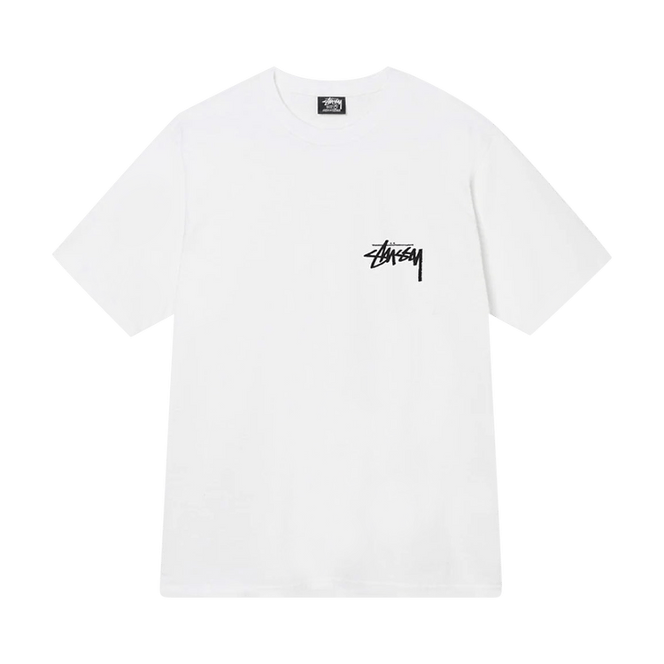 【Stussy】◆Fuzzy Dice T-Shirt White◆大人気・関税込◆ Stussy Fuzzy Dice T-shirt - white (white)