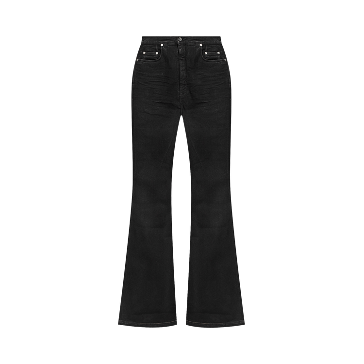 Buy Rick Owens DRKSHDW Bolan Bootcut Denim 'Black' - DS01B7311 SBB