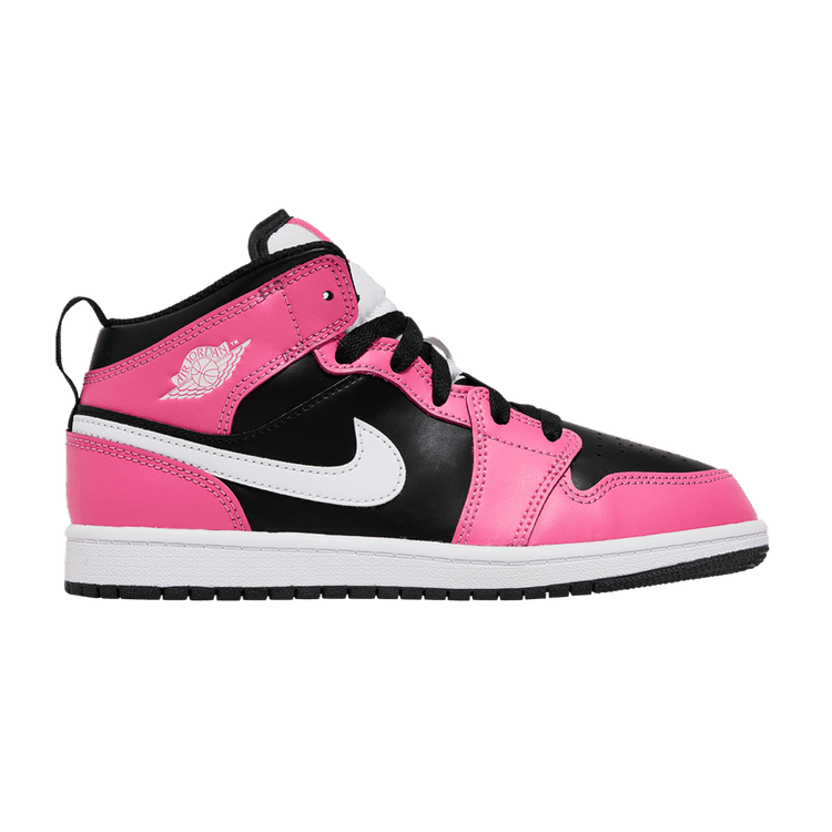 Nike Air Jordan 1 Mid Ps Digital Pink Blue Shoes 640737-102 Girls Sz 2 (CC)