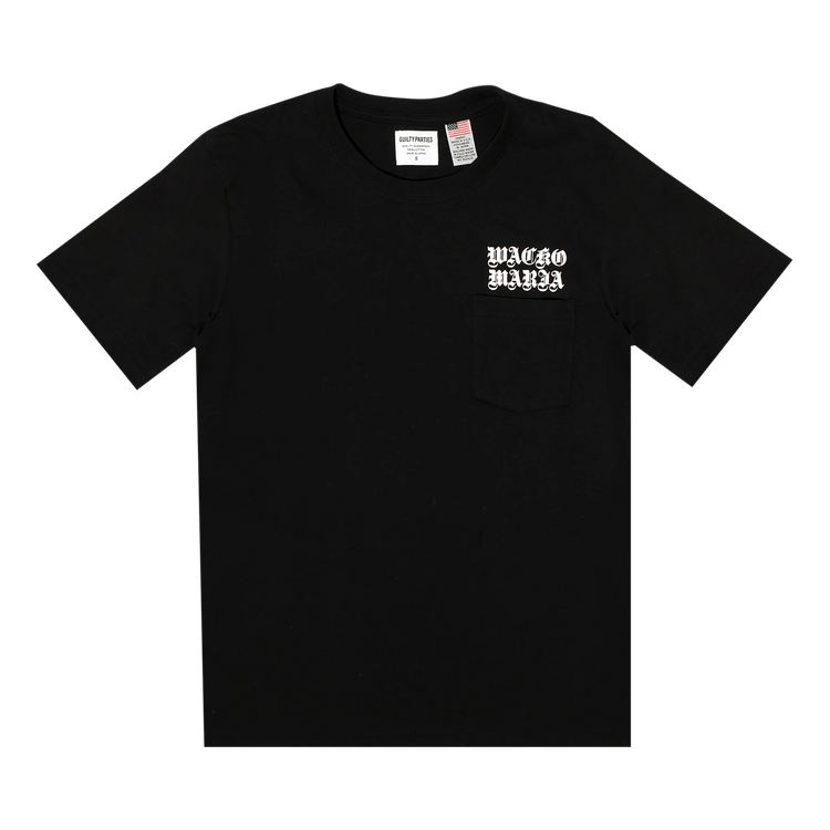 Buy Wacko Maria USA Body Crewneck Pocket Tee 'Black' - 21FW WMT