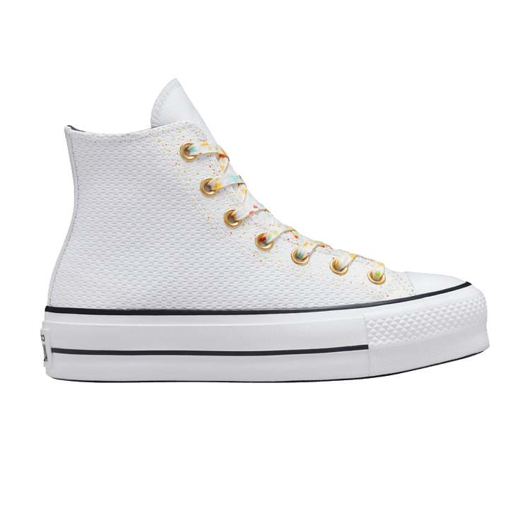 Wmns Chuck Taylor All Star Lift Platform High 'Paint Splatter - White'