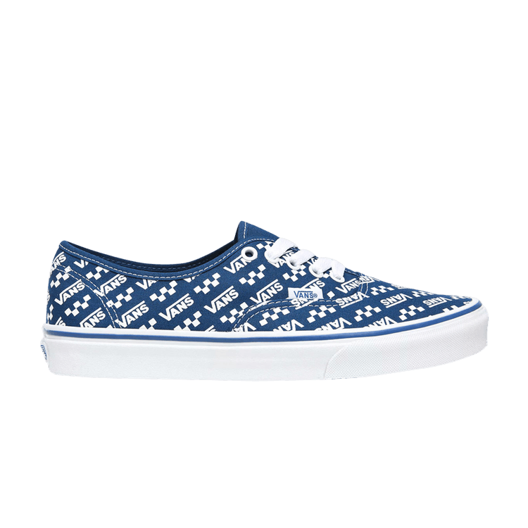 Authentic 'Logo Repeat - True Blue'