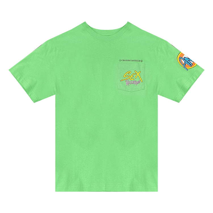 Buy Chrome Hearts x Matty Boy Sex Records T-Shirt 'Green' - 1383