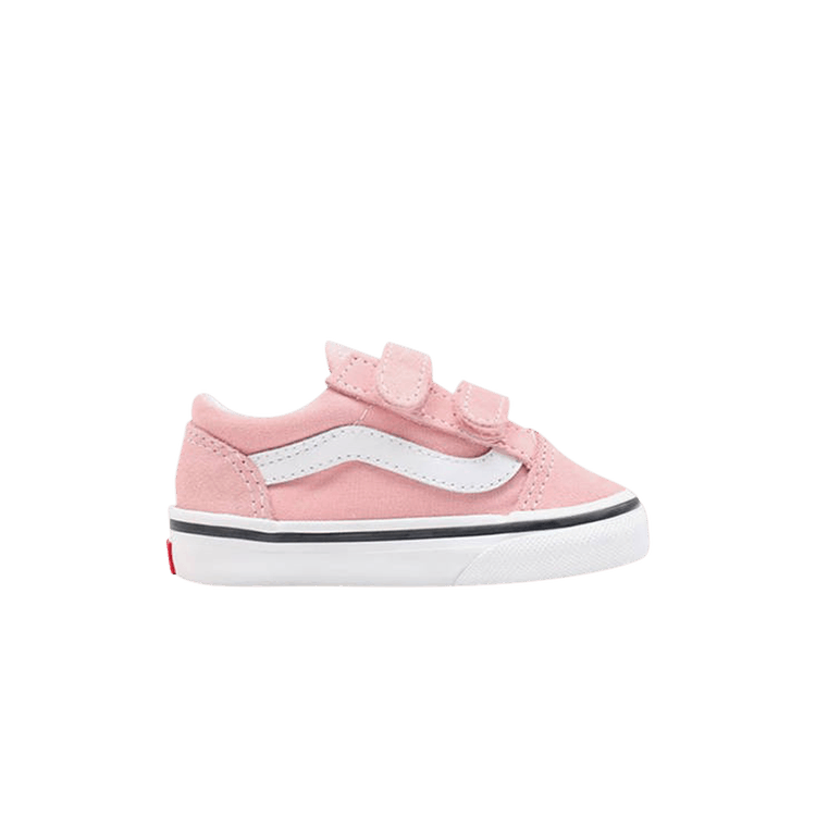 Old Skool Velcro Toddler 'Powder Pink'