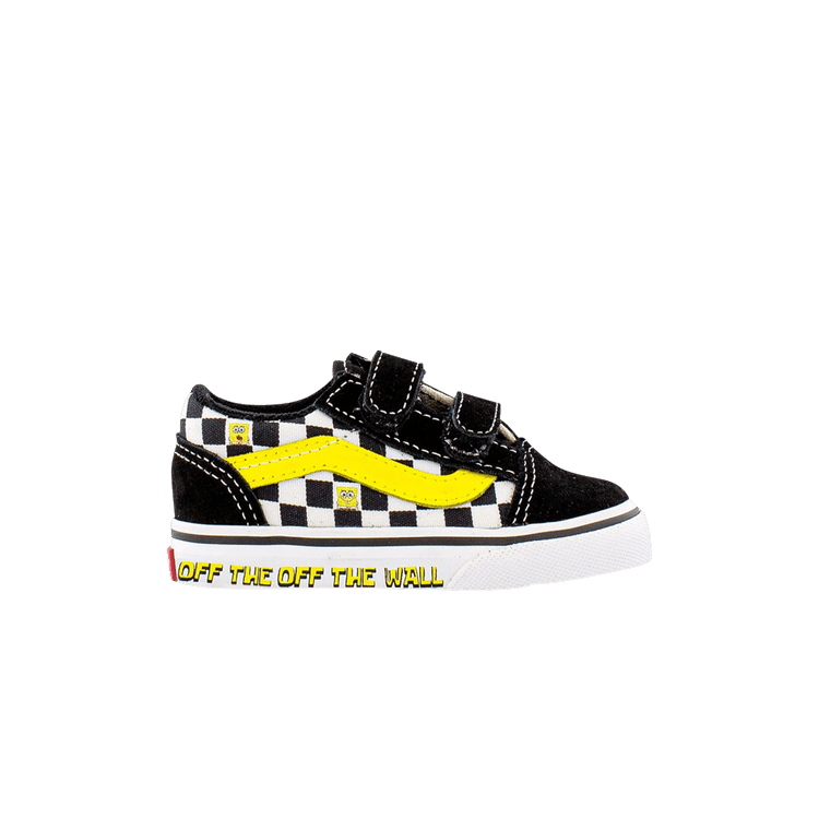 SpongeBob SquarePants x Old Skool Velcro Toddler 'Off The Wall'