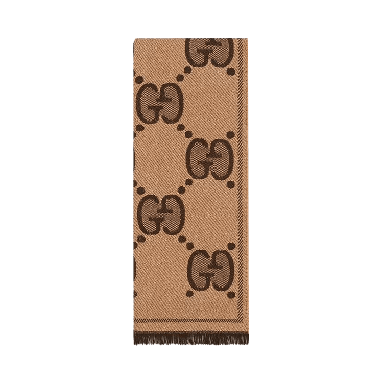Buy Gucci Scarf 'Beige/Darkbrown' 598993 3GC15 9764 GOAT