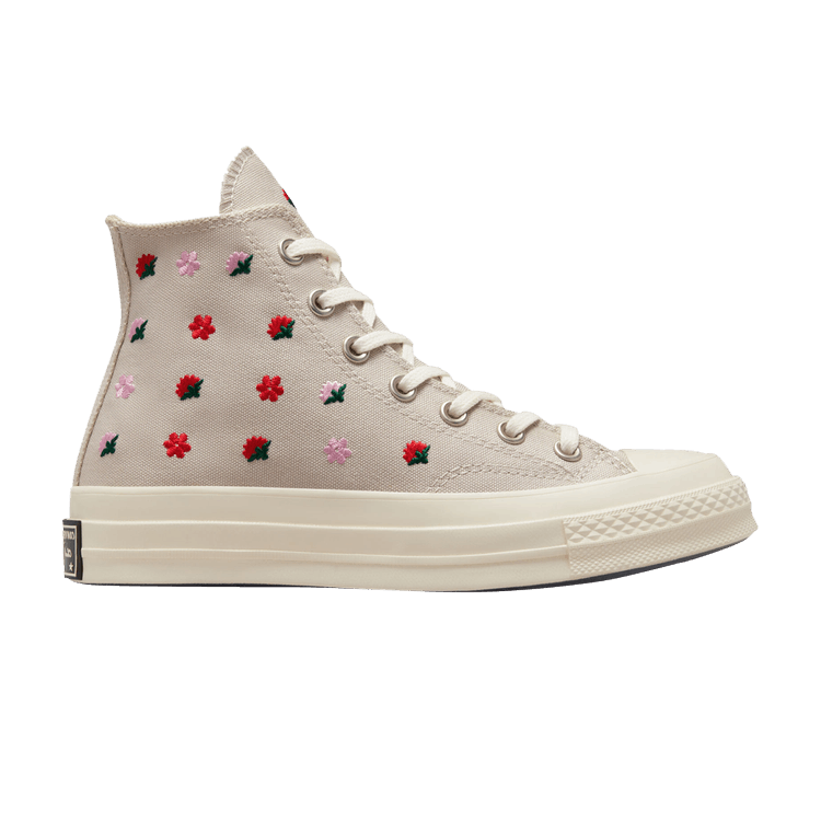 Wmns Chuck 70 High 'Floral Embroidery'