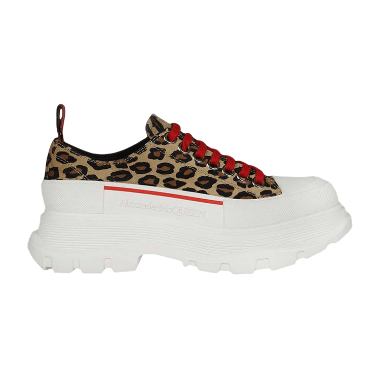 alexander mcqueen スニーカー Buy Alexander McQueen Wmns Tread Slick 'Leopard' - 650779