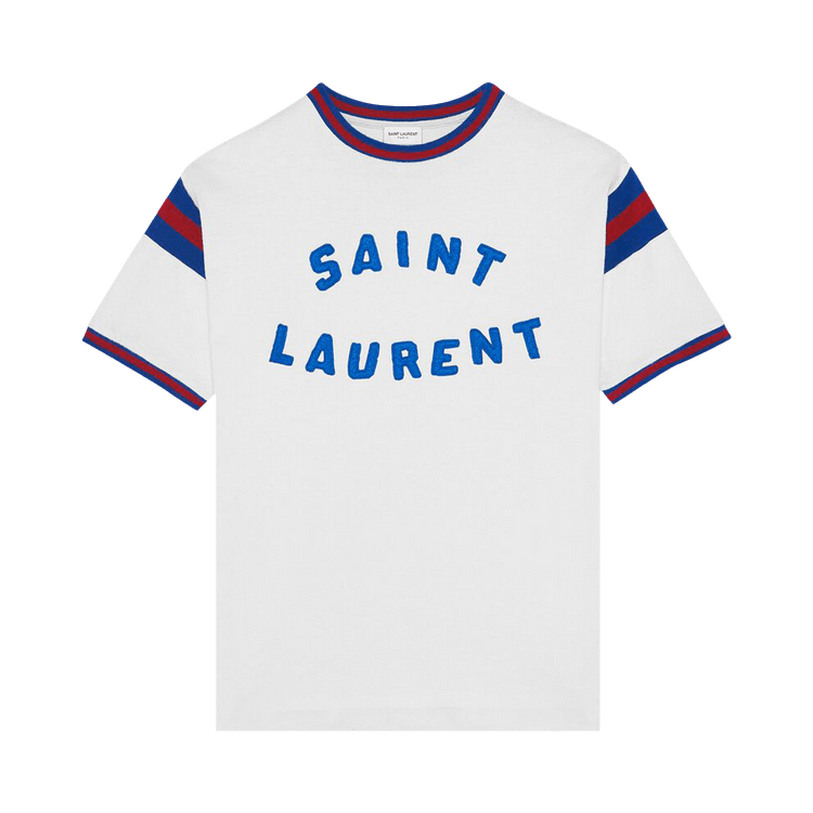 Buy Saint Laurent T-Shirt 'Dirty Ecru' - 672869 Y36LO 9582 | GOAT