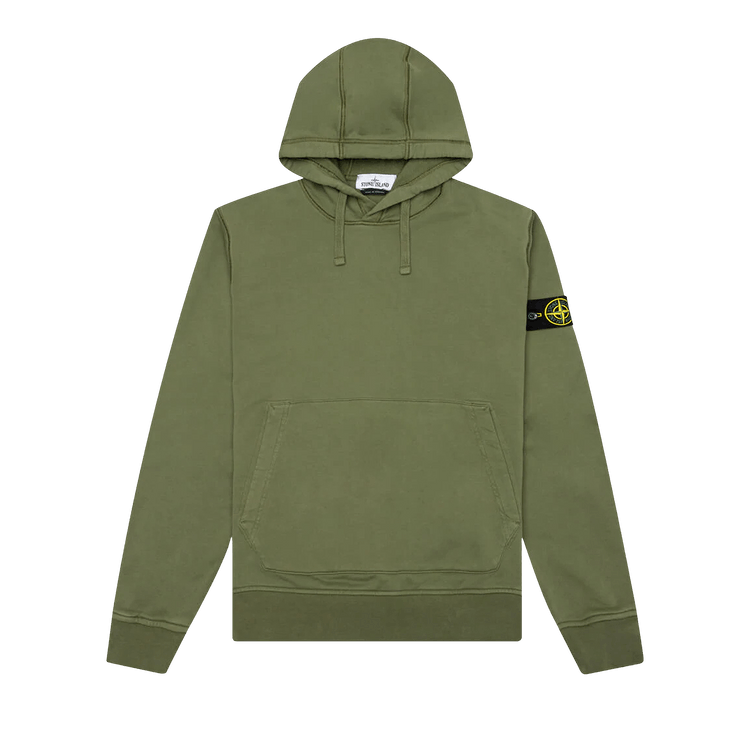 Stone island sweatshirt olive green Clearance