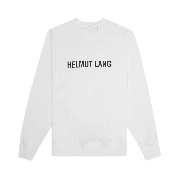 HELMUT LANG｜CREWNECKS (Core LogoCrewneck (L09HM522 UEH) HELMUT LANG Core Crewneck Mens Apparel – ASPHALT