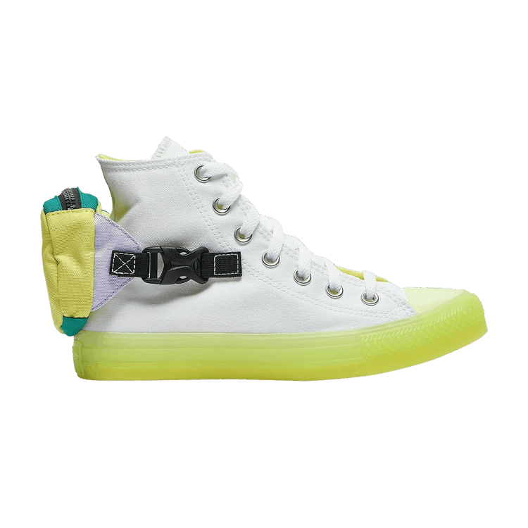 Wmns Chuck Taylor All Star Buckle Up High 'White Volt'