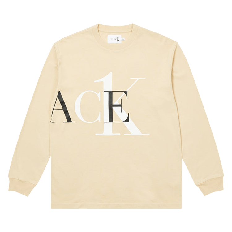 Buy Palace x Calvin Klein Long-Sleeve 'Wheat' - P22CKLS005 | GOAT