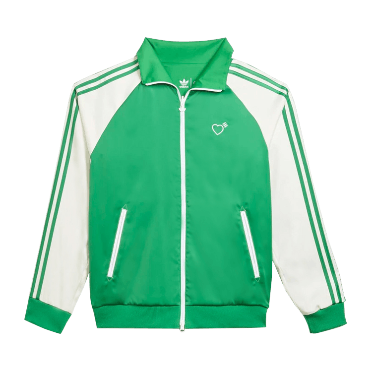 Buy adidas x Human Made Firebird Track Jacket 'Green' - GV4343 | GOAT