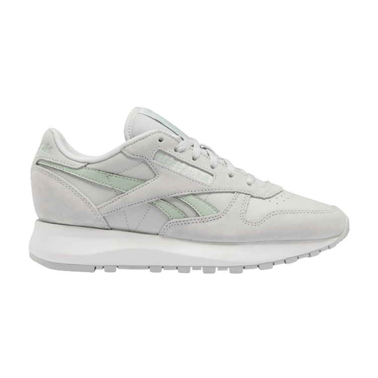 Wmns Classic Leather SP 'Pure Grey Light Sage'