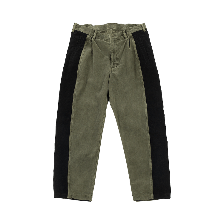 SIDE ZIP PANT GREEN