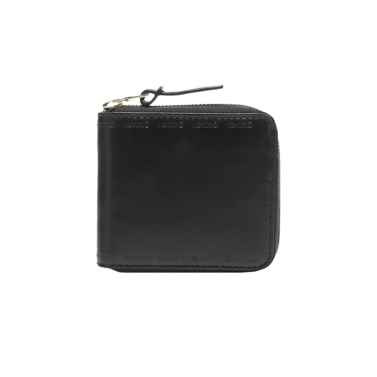 Buy Visvim Leather Bi-Fold Wallet 'Black' - 122103003019 BLAC | GOAT