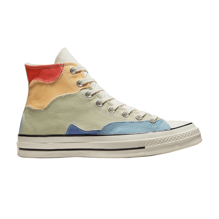 Chuck 70 High 'Crafted Patchwork - Olive Aura'