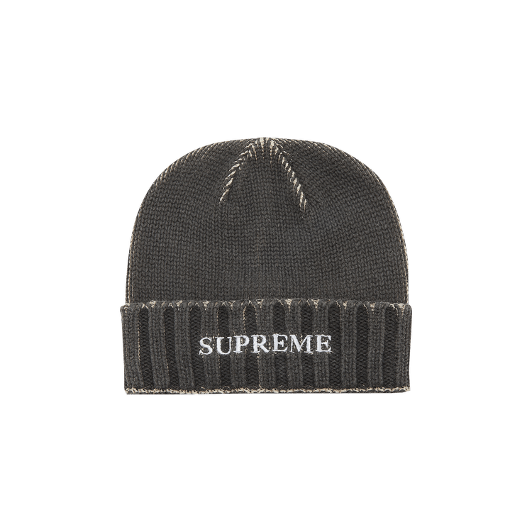 Buy Supreme Overprint Beanie 'Black' - SS22BN18 BLACK | GOAT CA