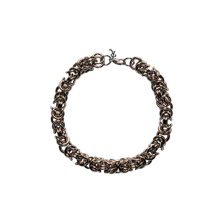 Buy Raf Simons Cluster Chain Necklace 'Silver' - 221 976 46000