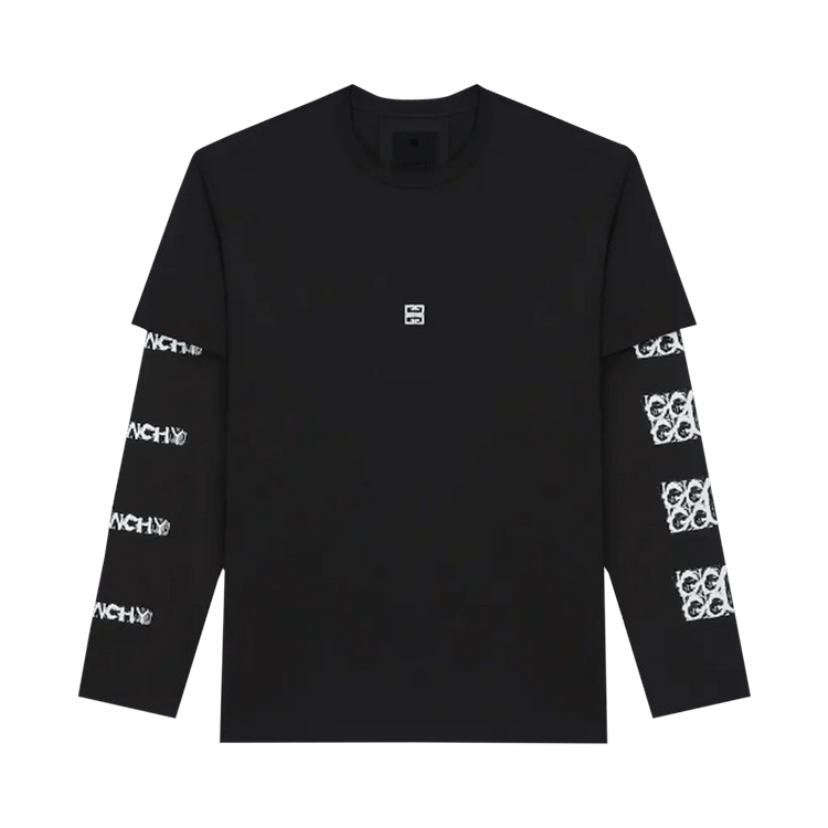 Buy Givenchy Oversized Double Layer Print Long-Sleeve T