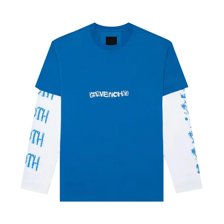 Buy Givenchy Oversized Double Layer Print Long-Sleeve T