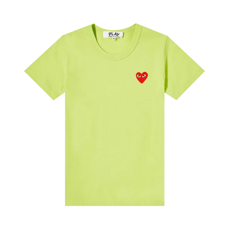 Comme des garcons play t shirt singapore Clearance