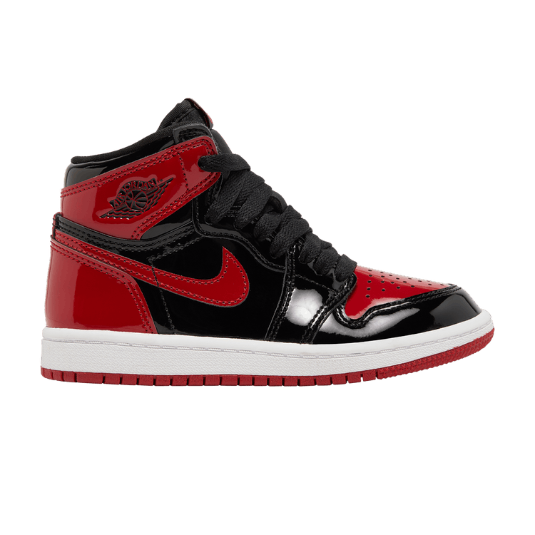Jordan 1 Retro High OG Patent Bred Men's - 555088-063 - US
