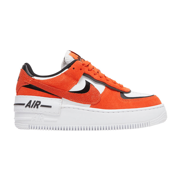 Nike Air Force 1 Low White Orange Blue Black Size 7.5