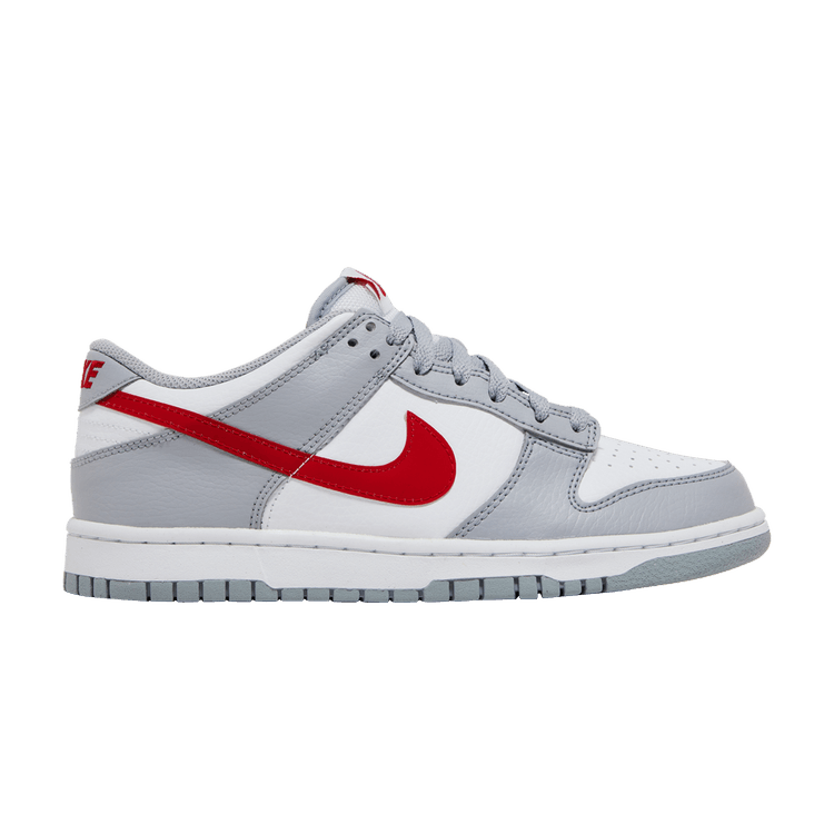 Buy Dunk Low GS 'Grey Red' - DV7149 001 | GOAT