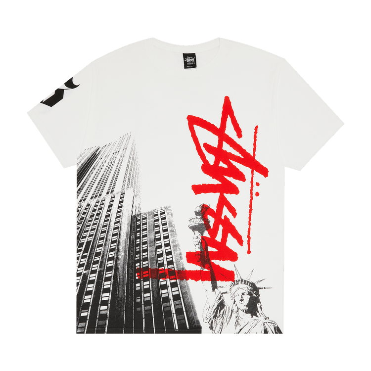 Buy Stussy Empire Stock Tee 'White' - 3902632U WHIT | GOAT