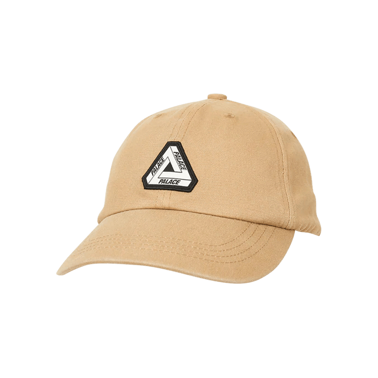 PALACE Buy Palace Washed Twill Tri-Ferg 6-Panel 'Khaki' - P22H190 | GOAT
