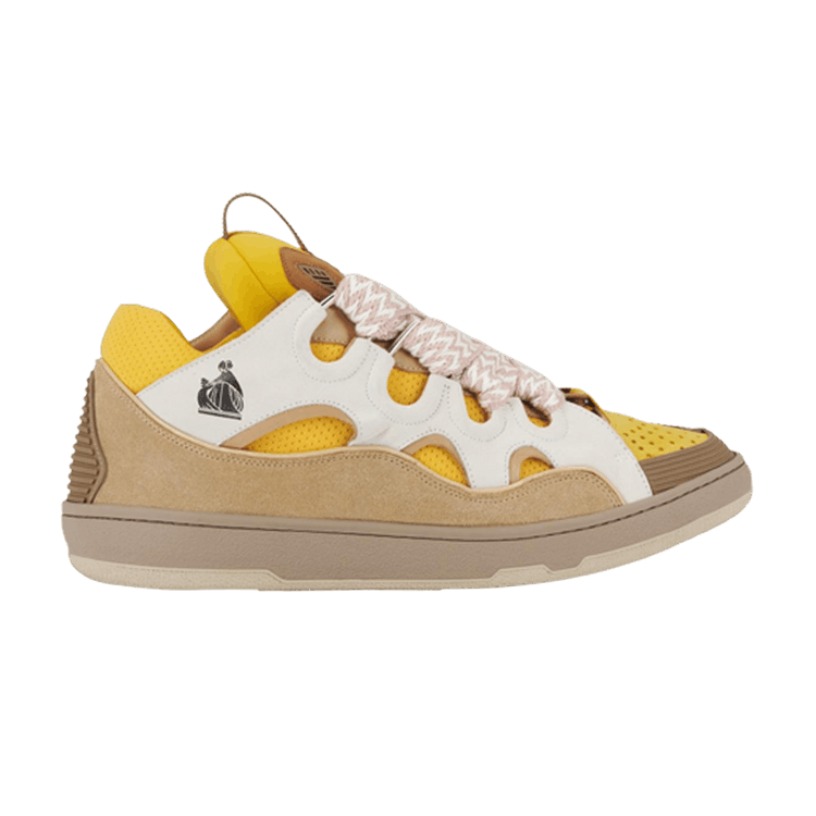 Buy Lanvin Curb Sneakers 'Beige' - FM SKRK11 DRAG H200509 | GOAT