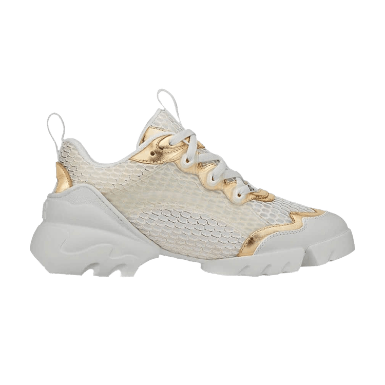 D-connect cloth trainers Dior Gold size 36 EU in Cloth - 30504737