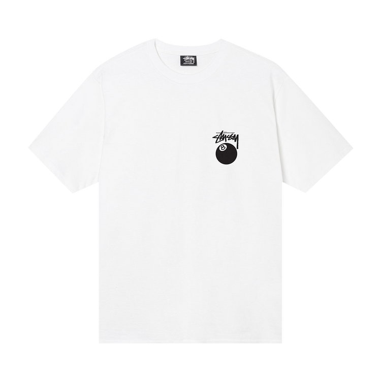 Buy Stussy Billiards Tee 'White' - 1904890 WHIT | GOAT