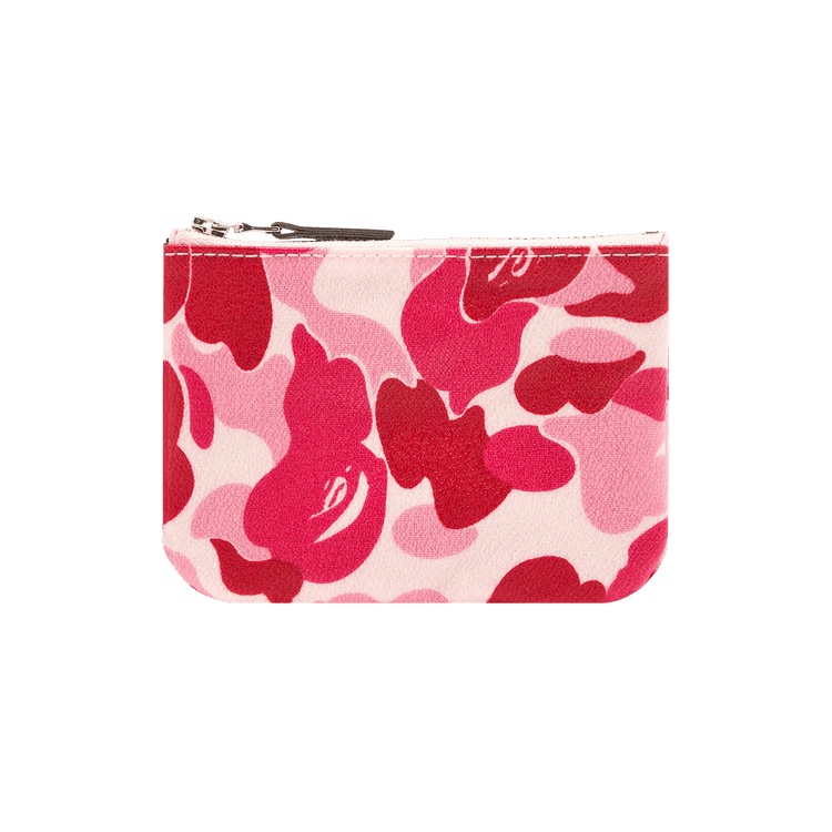 Buy BAPE ABC Canvas Small Wallet 'Pink' - 1E20 182 081 PINK | GOAT