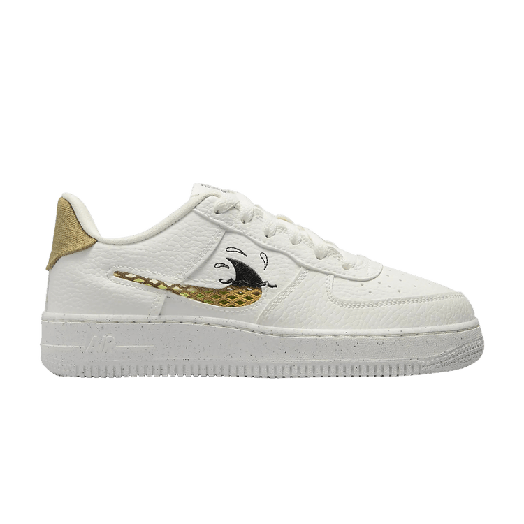 Nike Air Force 1 Low 07 LV 8 Next Nature White Shark's Fin GS, DQ7690-100