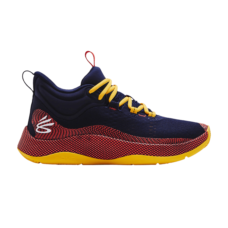 Under Armour Curry Hovr Splash 2 Basketball Shoes in Yellow for