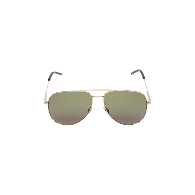 saint laurent black aviators