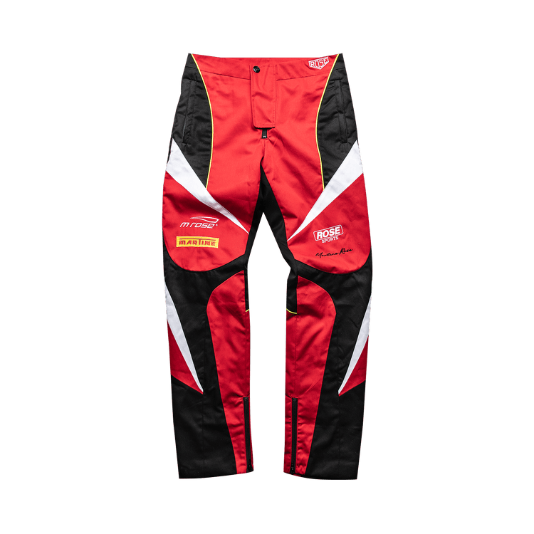 Buy Martine Rose Sponsor Trouser 'Red' - MRSS22 824CTR RED | GOAT