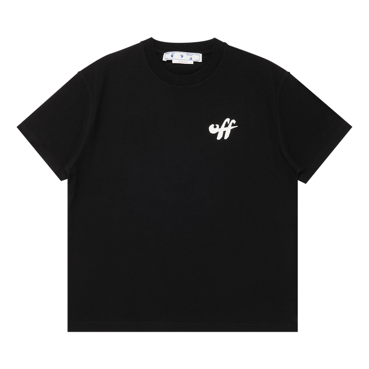 Buy Off-White Zebra Arrow Tee 'Black' - OWAA089S22JER0101001
