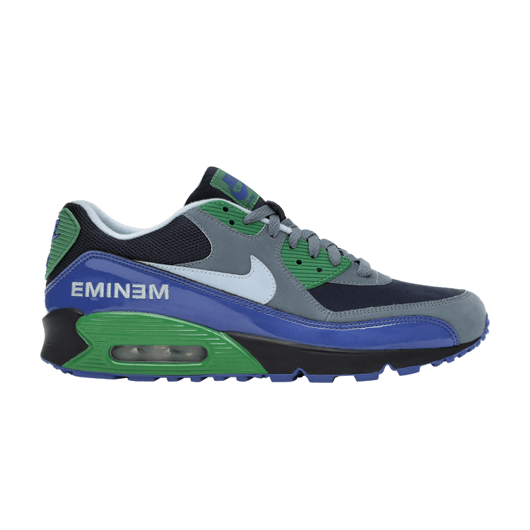 Pre-owned Nike Air Max 90 Eminem Charity Series (2006) In Blue/green-grey