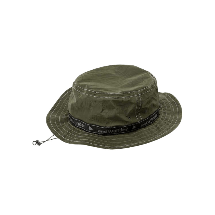 Buy And Wander JQ Tape Hat 'Khaki' - 5742186152 KHAK | GOAT