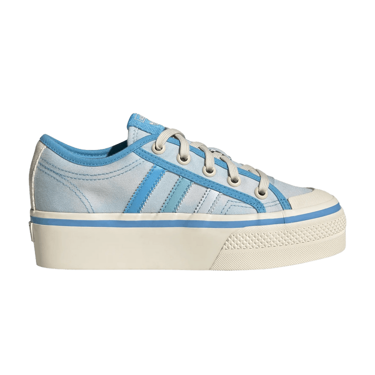 adidas Nizza Platform J 'Acid Wash - Almost Blue'