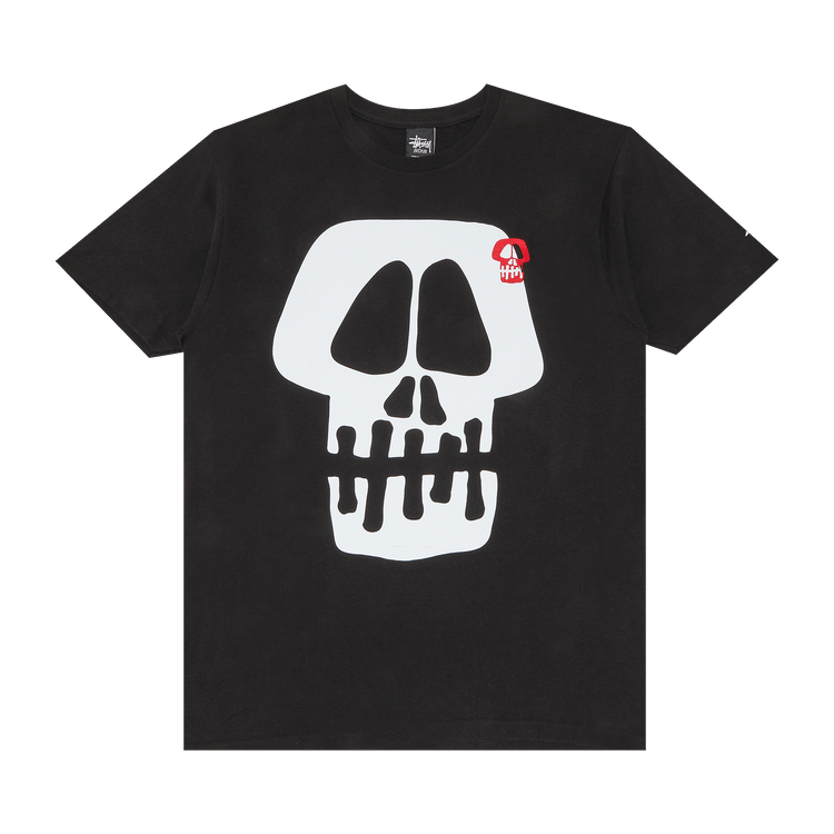 【STUSSY★】Skull Crest T-Shirt Black STUSSY 新品 ステューシー Skull Crest Tee Tシャツ BLACK