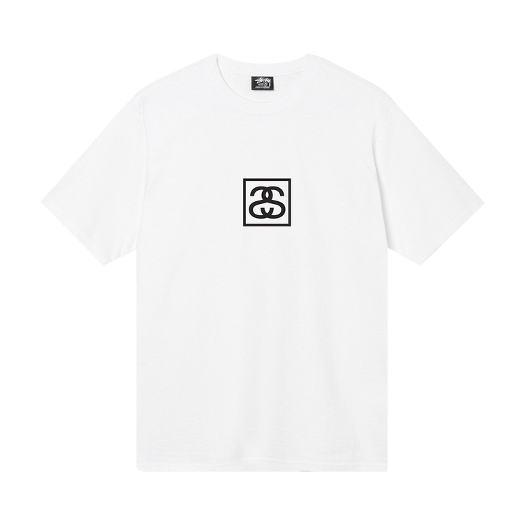 Buy Stussy Squared Tee 'White' - 1904796 WHIT | GOAT
